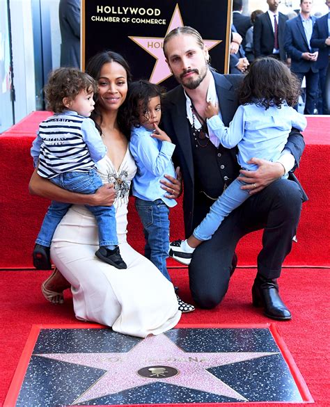 zoe saldana kinder|Zoe Saldaña: All About Her Three Sons, Cy, Bowie and Zen